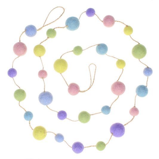 Viltslinger Viltballetjes Mixed Pasteltinten SALE