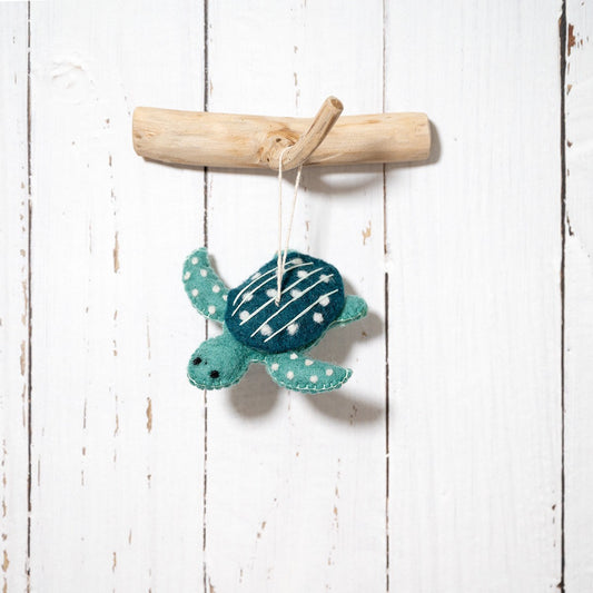 Vilten hanger sealife turtle