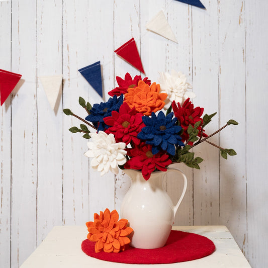 Viltslinger Vlag Rood Wit Blauw