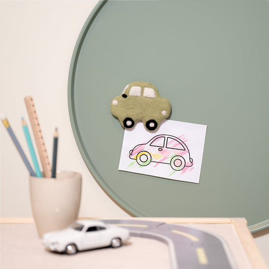 Magneet Auto 2D Lichtgroen SALE