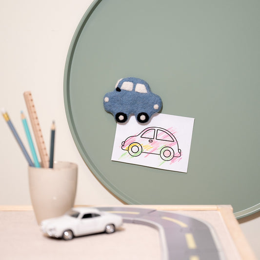 Magneet Auto 2D Blauw SALE