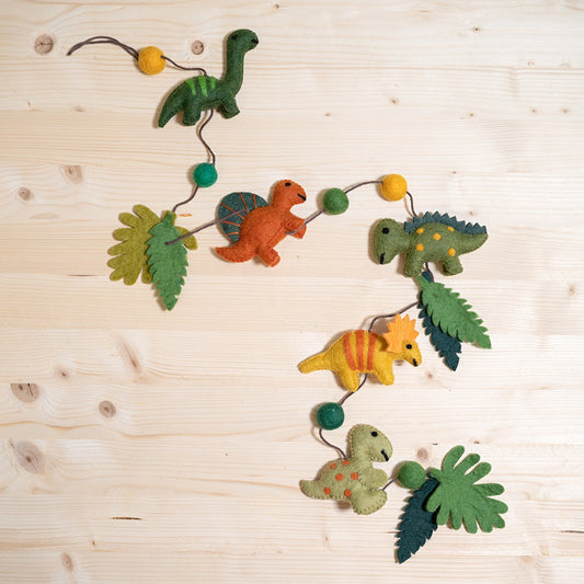 Vilten viltslinger dino