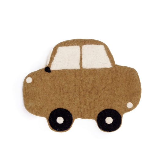 Muurhanger Auto Bruin SALE