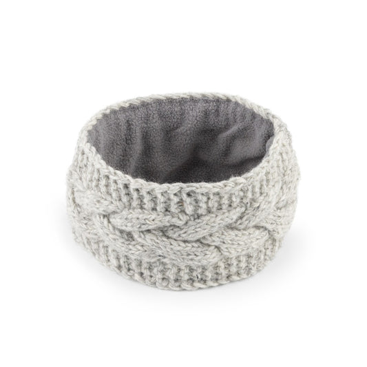 Haarband Cable Lichtgrijs Gemêleerd