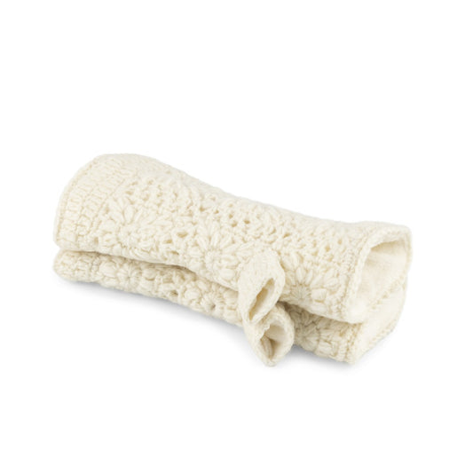 Handwarmers Granny Square Crème