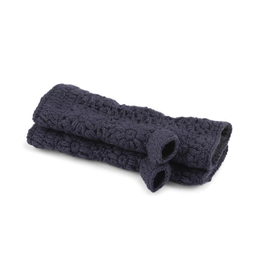 Handwarmers Granny Square Donkerblauw