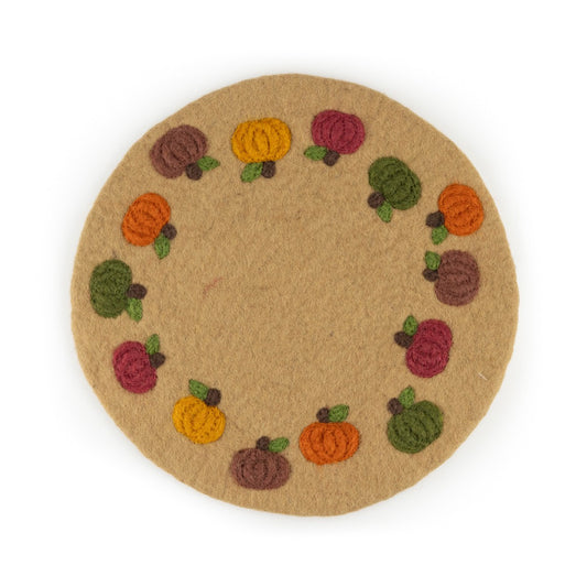 Onderzetter 35 cm Pompoentjes SALE