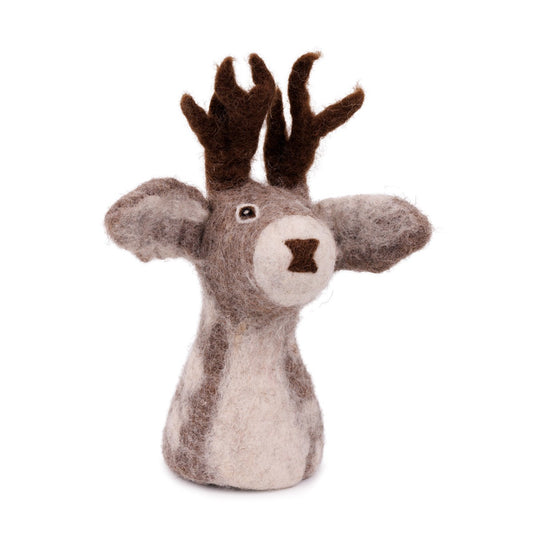 Decoratie Hert Grijs