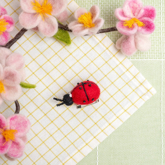 BROCHE Lieveheersbeestje