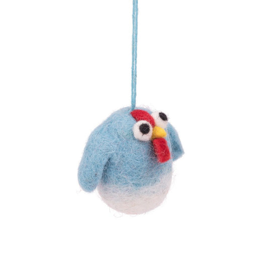 Hanger Gekke Kip Pasteltinten Turquoise