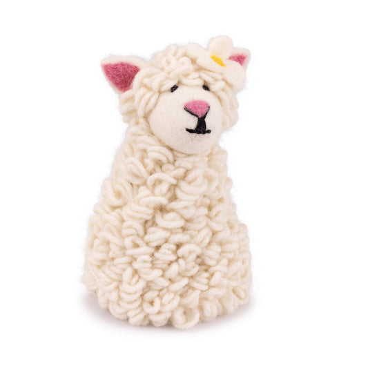 Decoratie Schaap met Margrietje