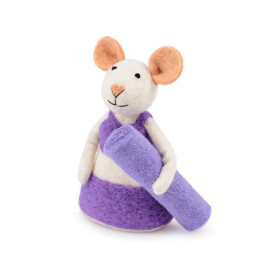 Decoratie Muis Yogamuis