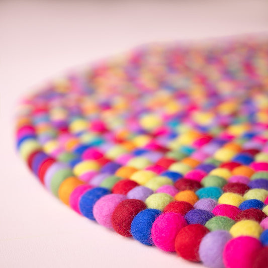 Kleed VB 120 cm Rond Multicolor