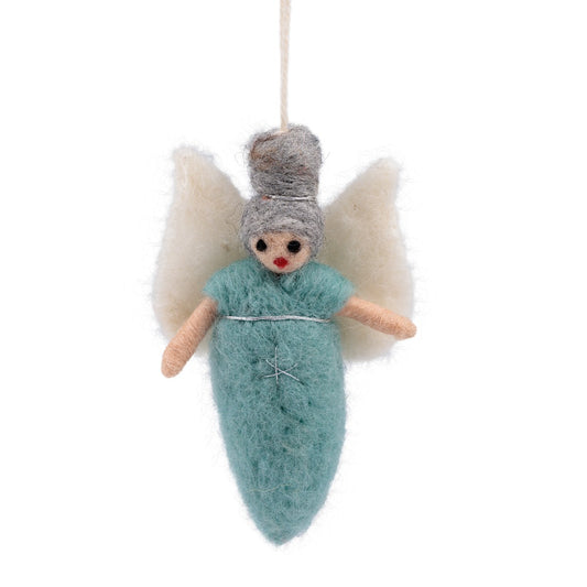 Hanger Engeltje Ijsblauw