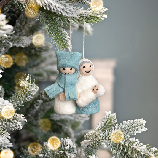 Hanger Jozef & Maria Ijsblauw-Wit