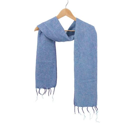 Vilten kleine sjaal lavendelblauw