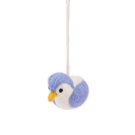 Ornament Bird Light Blue