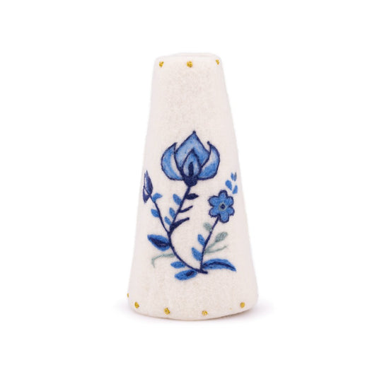Vaas Delfts Blauw met Tulp Medium