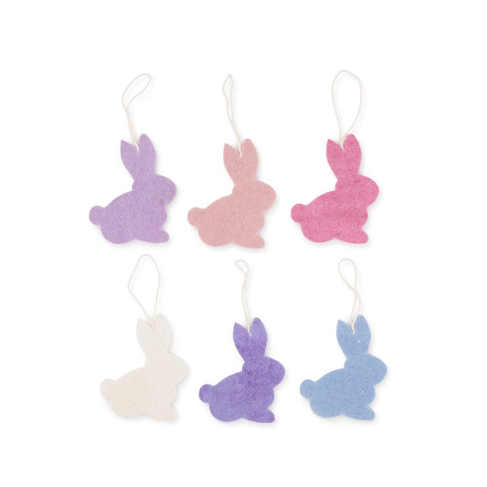 Ornament Hare Violet shades Ass. 6 pcs.