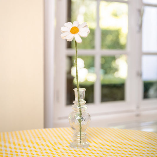 Vilten margrietje wit