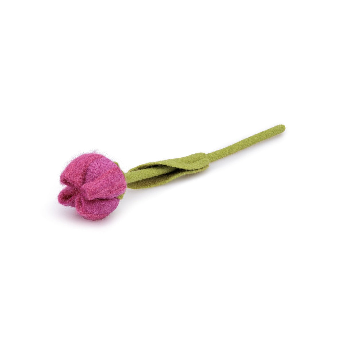 Detailfoto van vilten tulp feline