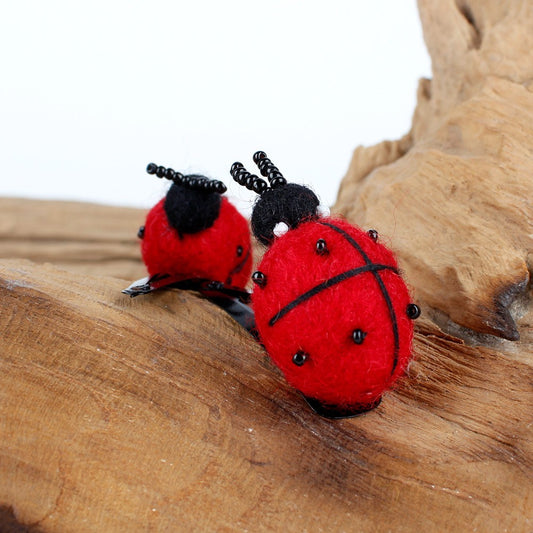 Haarspeld Lieveheersbeestje