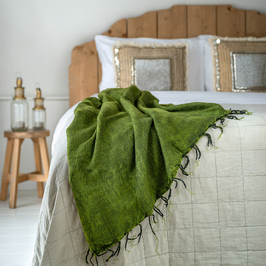 Plaid Legergroen
