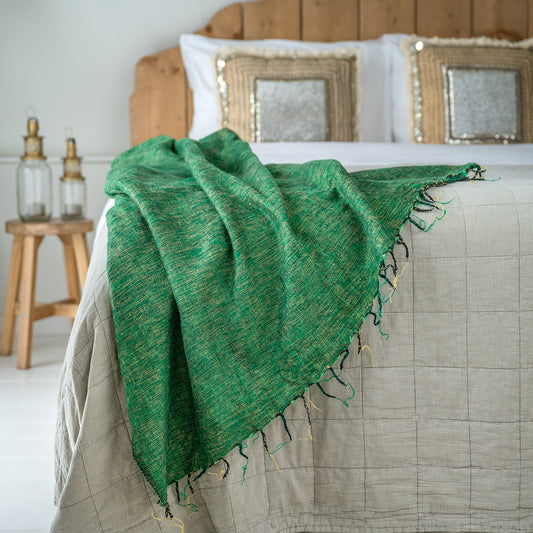 Plaid Appelgroen