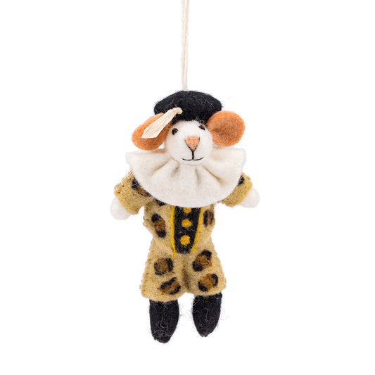 Vilten hanger muis panterpiet