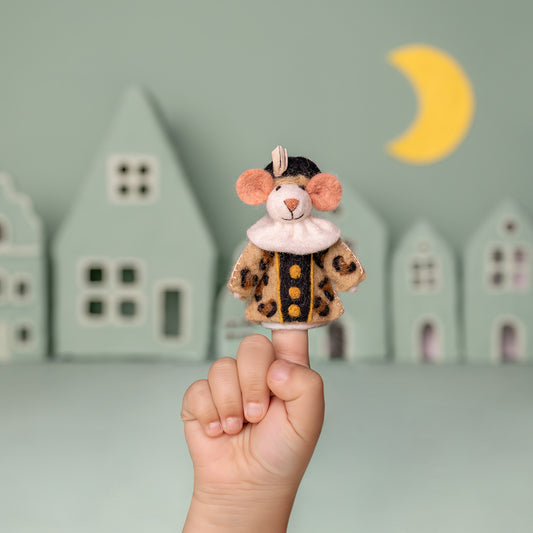 Vingerpopje Muis Panterpiet