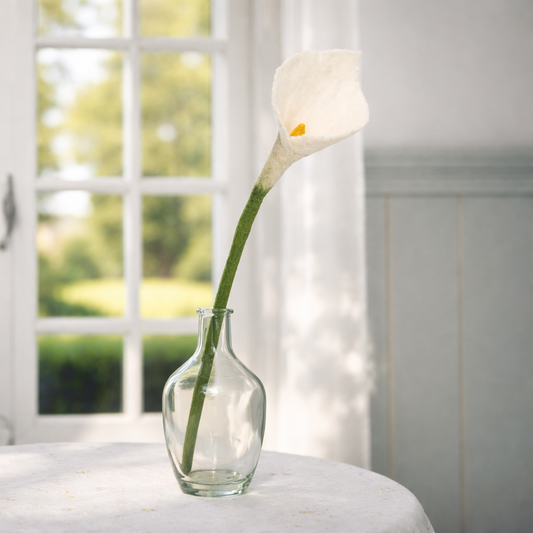 Vilten calla wit