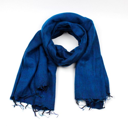 Sjaal Aquablauw