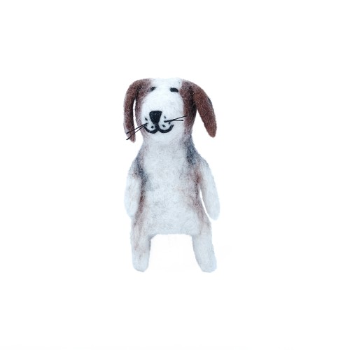 Vingerpopje Hond 3D