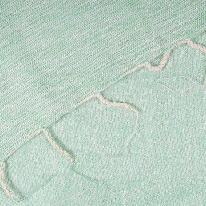 Detailfoto van plaid mintgroen