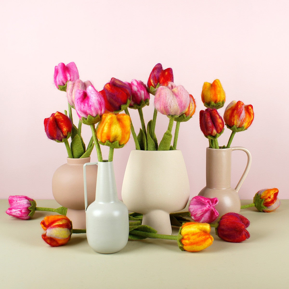 Tulpen-Sortiment, 5 Stück.