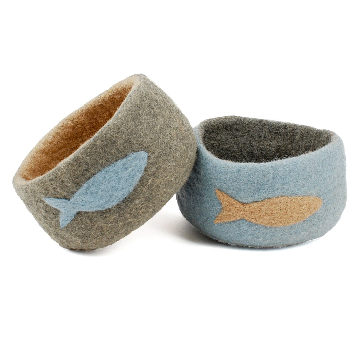 Detailfoto van vilten mand beachlife sky