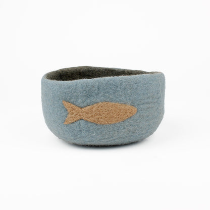 Detailfoto van vilten mand beachlife sky