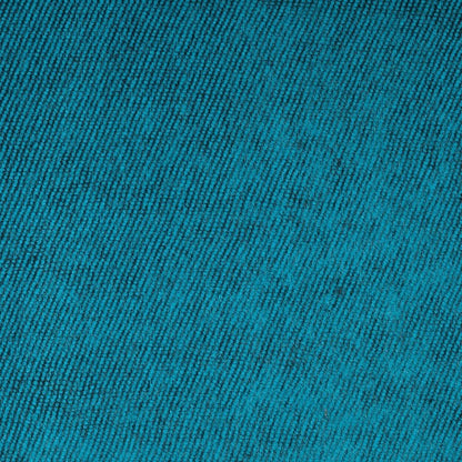 Detailfoto van vilten kleine sjaal turquoise