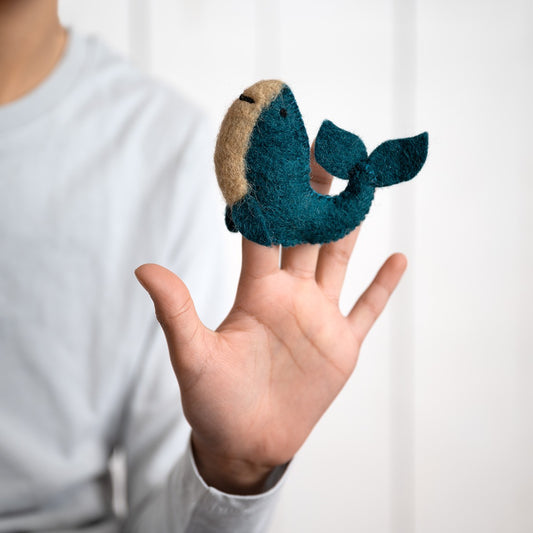 Vingerpopje Sealife Whale