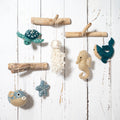 Sealife Ass Ornament 6 pcs.