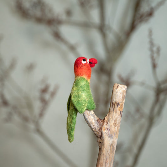 Vingerpopje Vogel: Dwergpapegaai SALE