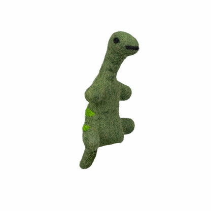 Detailfoto van vilten vingerpopje dino assorti 6 st.