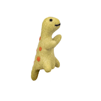 Detailfoto van vilten vingerpopje dino assorti 6 st.