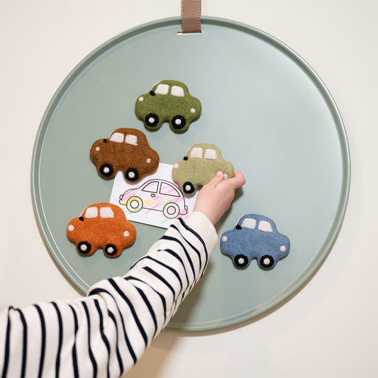 Magneet Auto 2D Blauw SALE