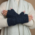 Handwarmers Granny Square Dark Blue