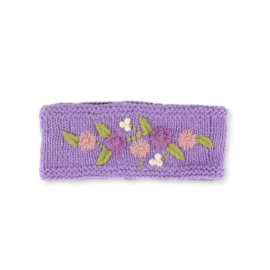 Haarband Flowers Lila