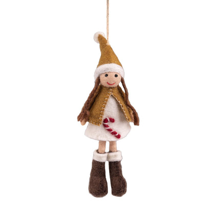 Vilten meisje gingerbread