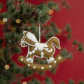 Ornament Rocking Horse Gingerbread