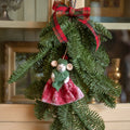 Ornament Mouse Grandma Red