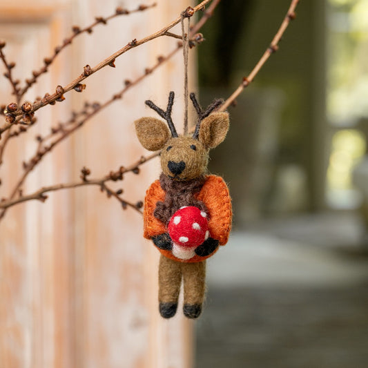 Hanger Hert met Paddenstoel